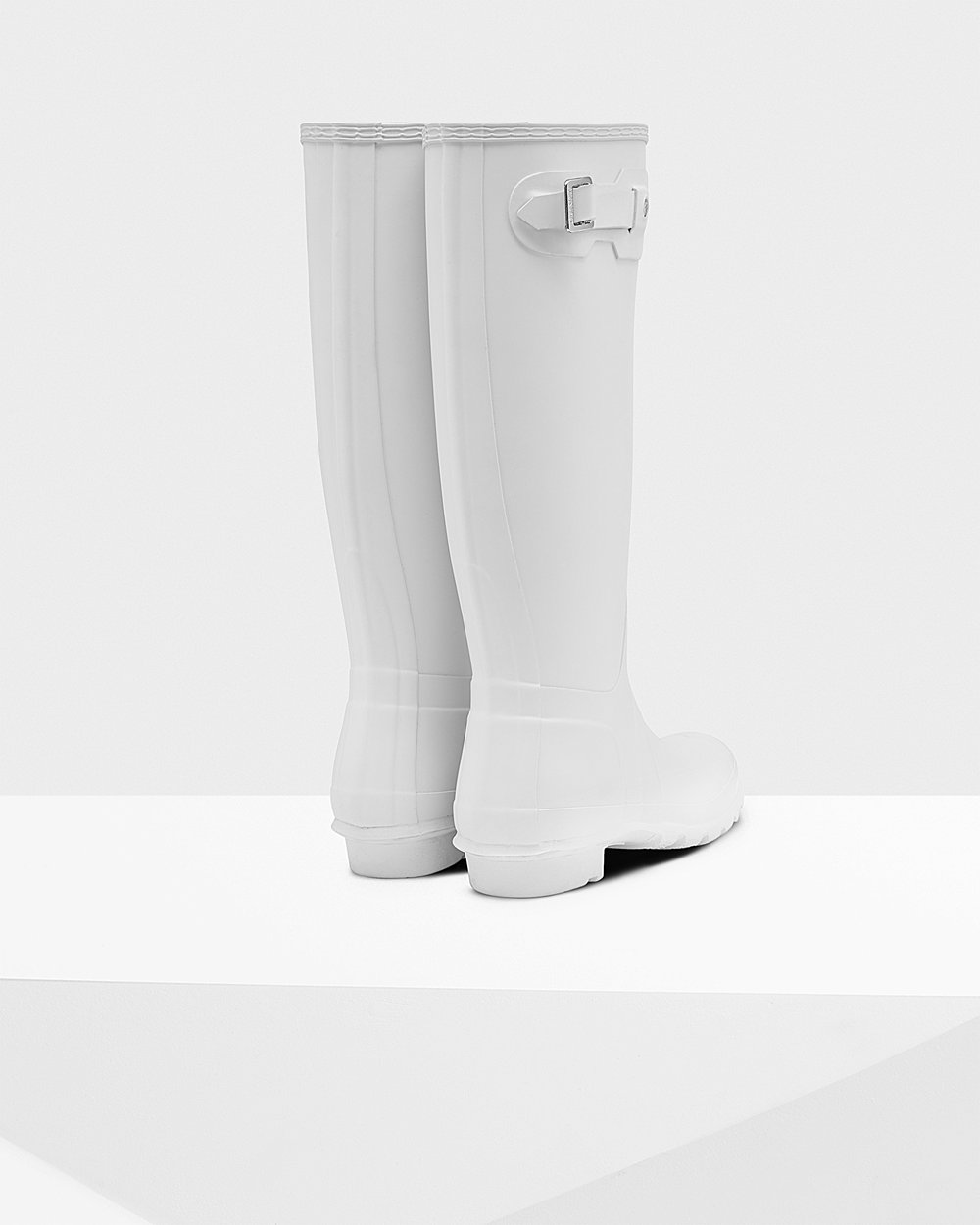 Women Hunter Original | Tall Rain Boots White | NZ-91375-ROQY